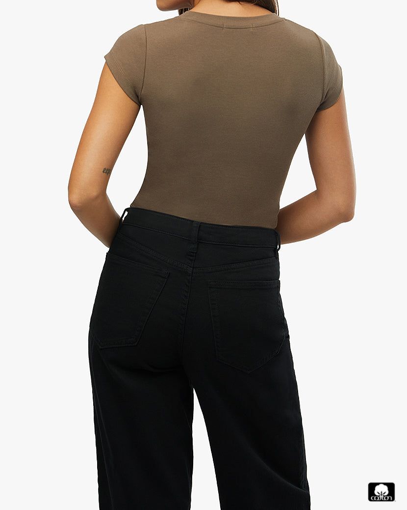 Scoop Neck Tee sold by WeWoreWhat product image thumbnail 5