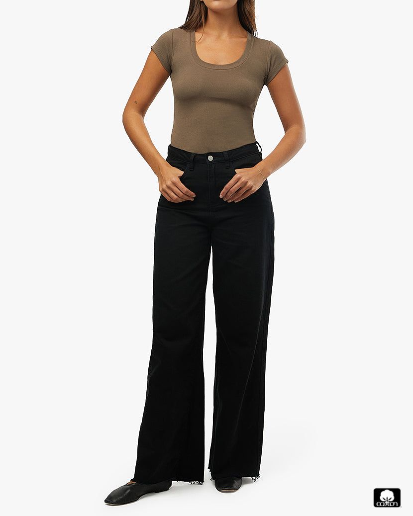 Scoop Neck Tee sold by WeWoreWhat product image thumbnail 3
