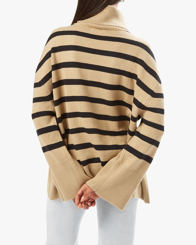Striped Turtleneck Sweater sold by WeWoreWhat product image thumbnail 4