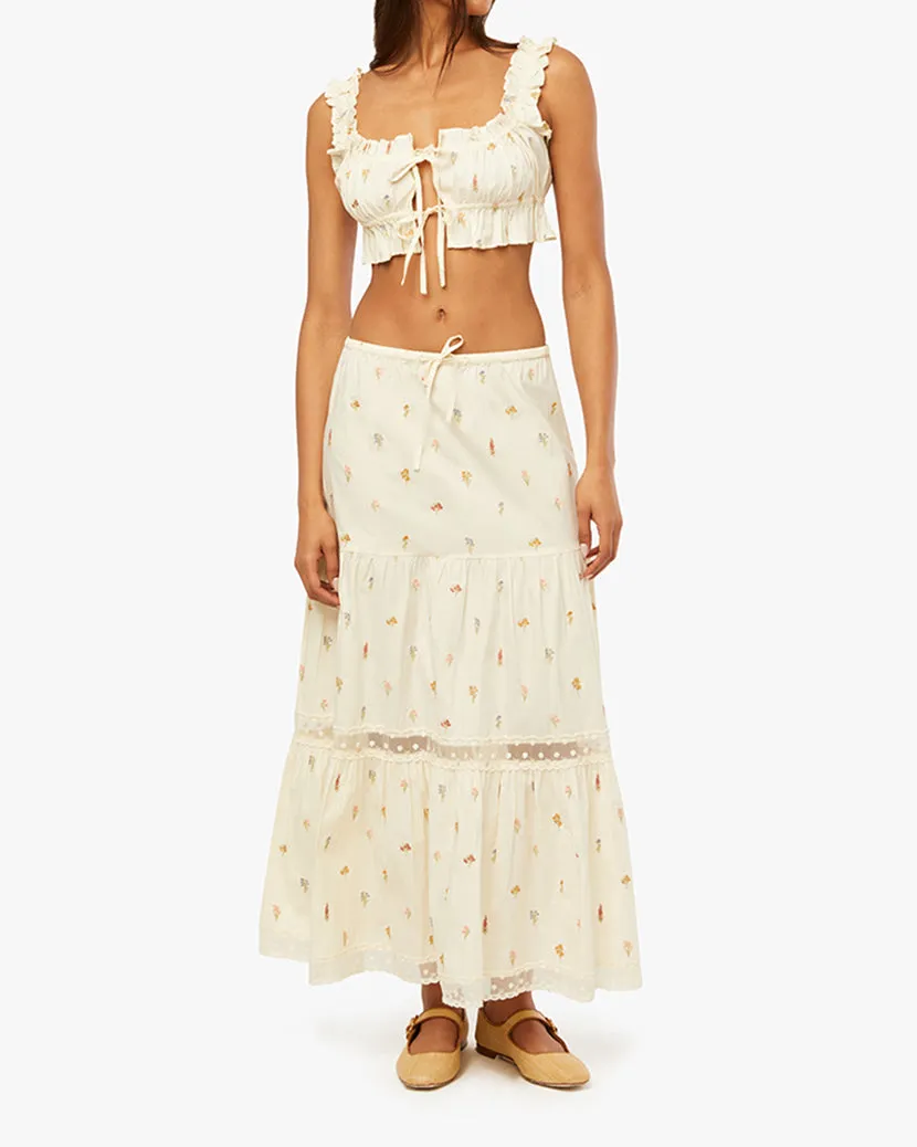 Midi Pull On Skirt sold by WeWoreWhat product image thumbnail 4