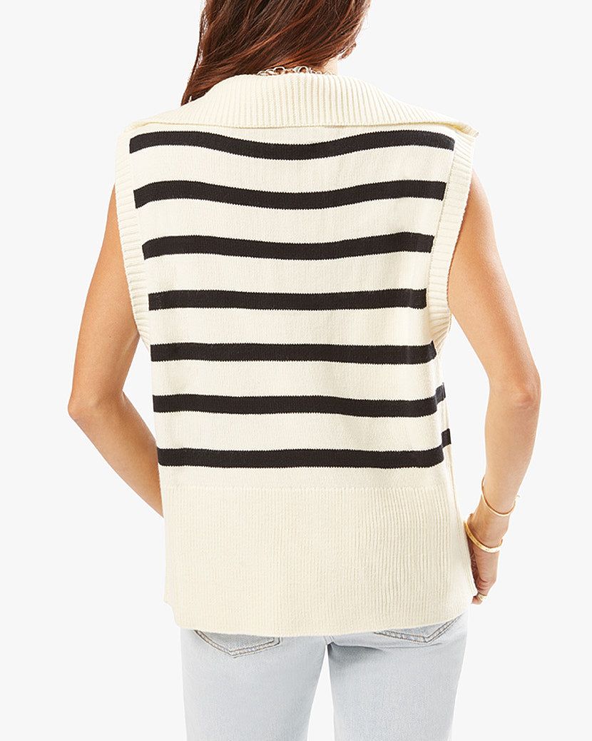 Half Zip Sweater Vest sold by WeWoreWhat product image thumbnail 5