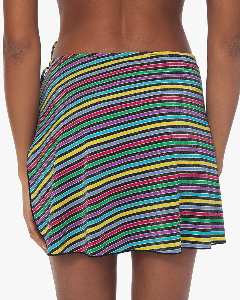 Mini Tie Lurex Stripe Sarong sold by WeWoreWhat product image thumbnail 4