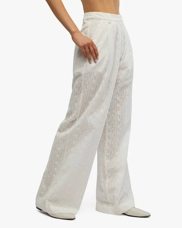 Eyelet Trousers sold by WeWoreWhat