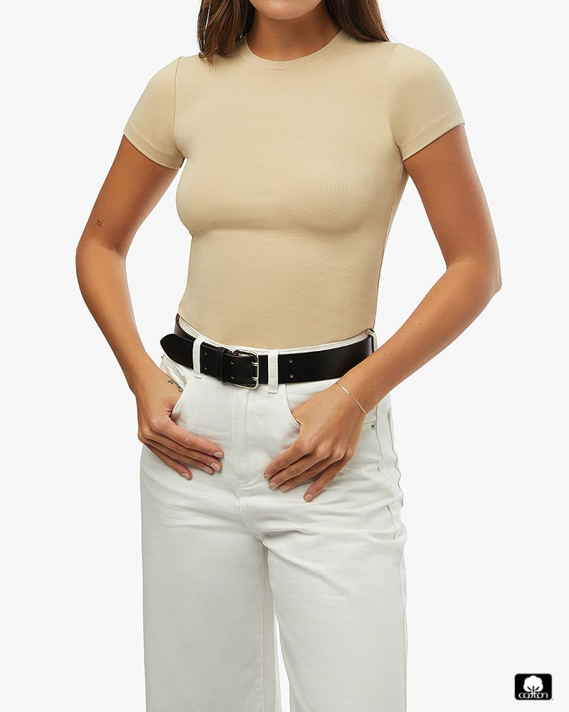 Fitted Crew Neck sold by WeWoreWhat