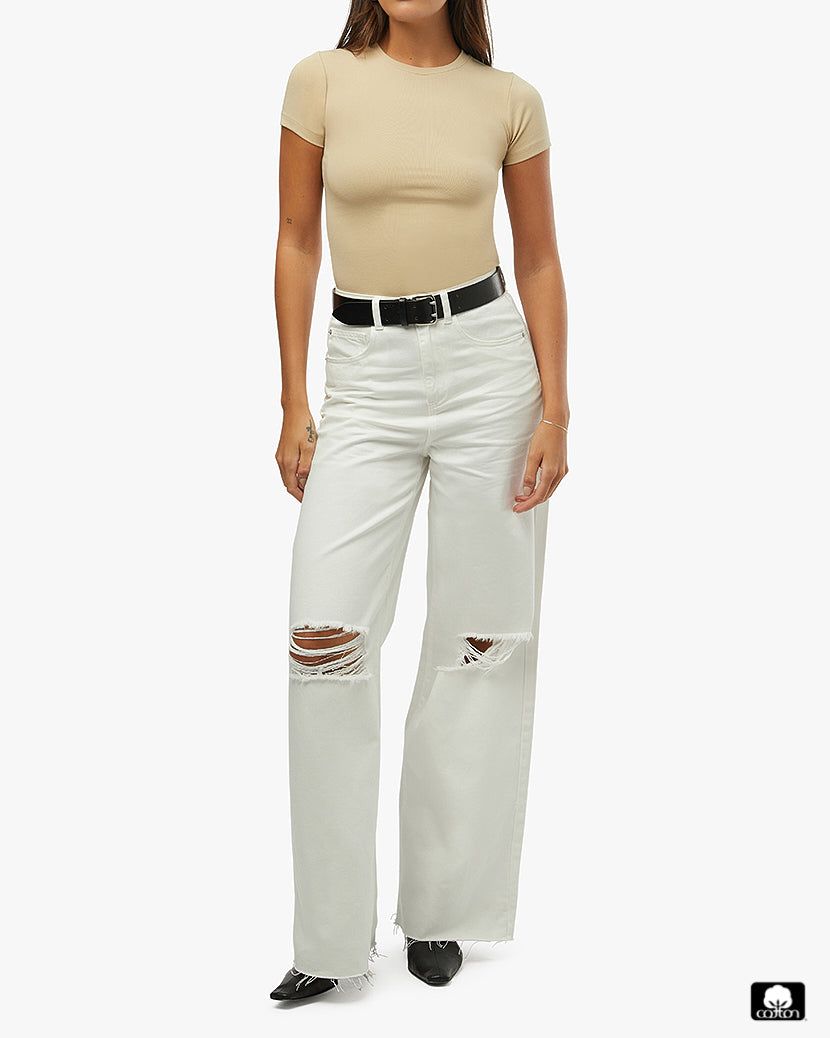 Fitted Crew Neck sold by WeWoreWhat product image thumbnail 3