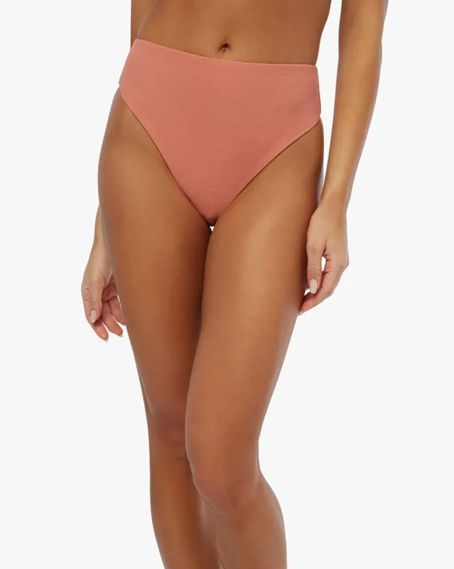 High Rise Crepe Knit Bikini Bottom sold by WeWoreWhat