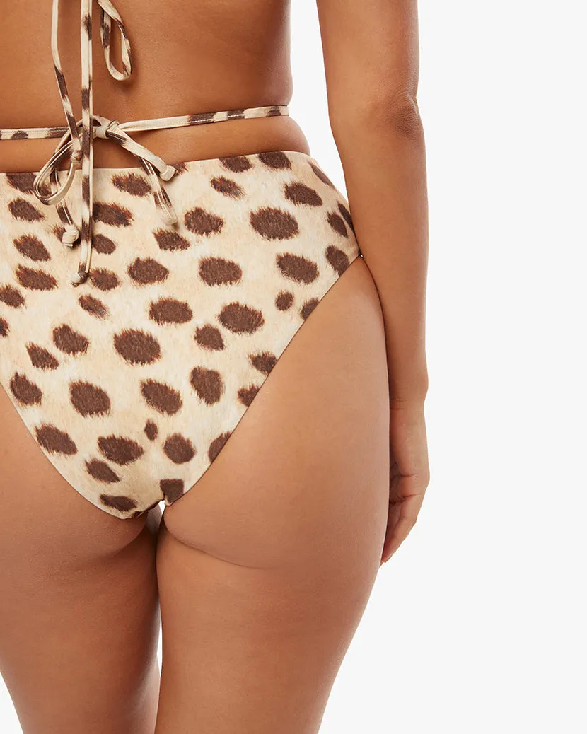 Strappy Tie Leopard Bikini Bottom sold by WeWoreWhat product image thumbnail 5