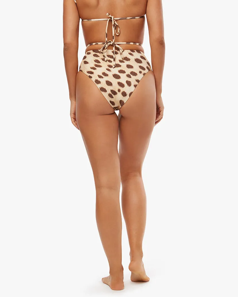 Strappy Tie Leopard Bikini Bottom sold by WeWoreWhat product image thumbnail 4