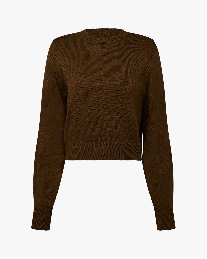 Shoulder Pad Cropped Sweater sold by WeWoreWhat product image thumbnail 2