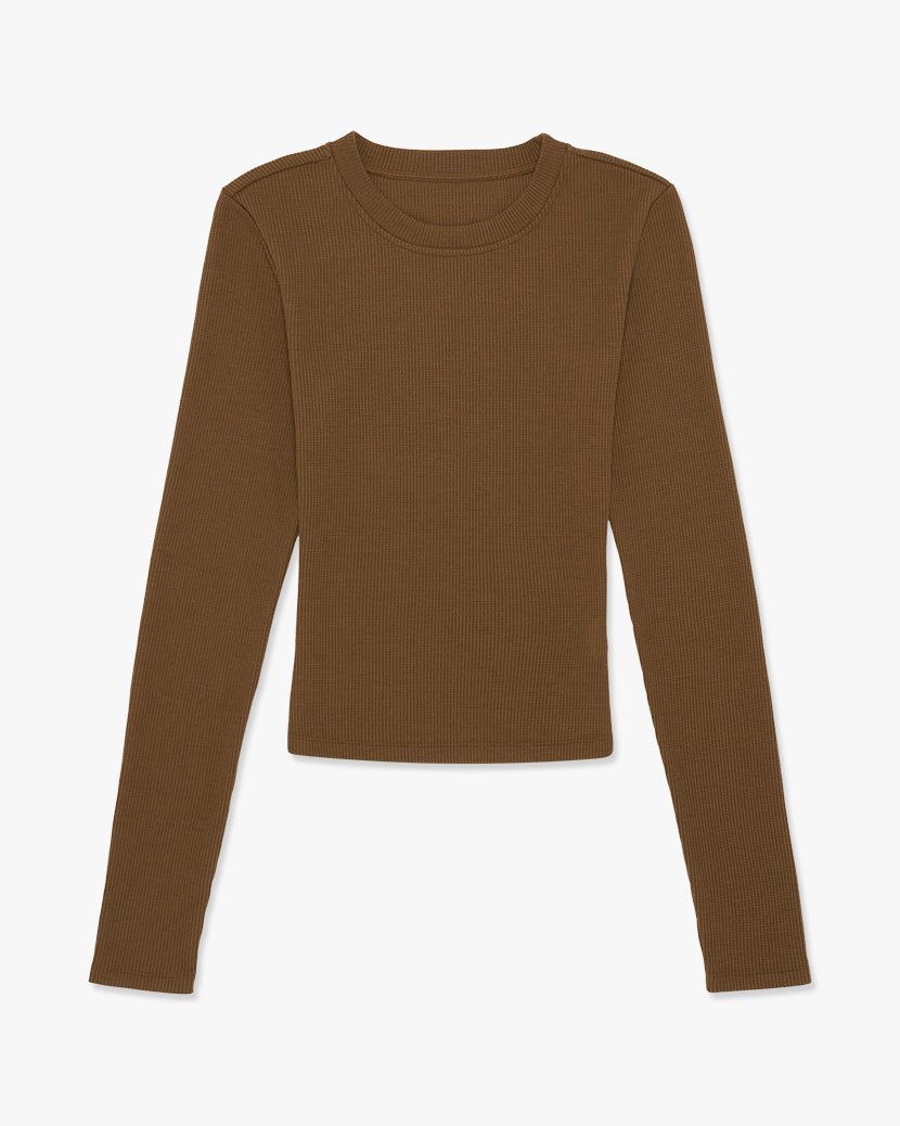 Fitted Waffle Crewneck sold by WeWoreWhat product image thumbnail 2