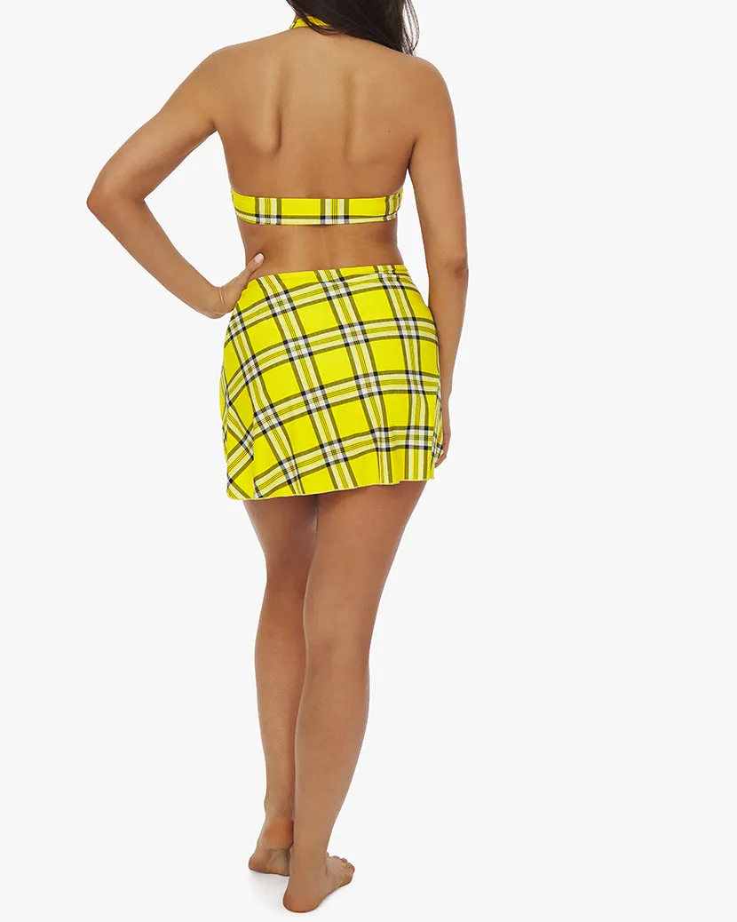 Mini Tie 90's Plaid Sarong sold by WeWoreWhat product image thumbnail 5