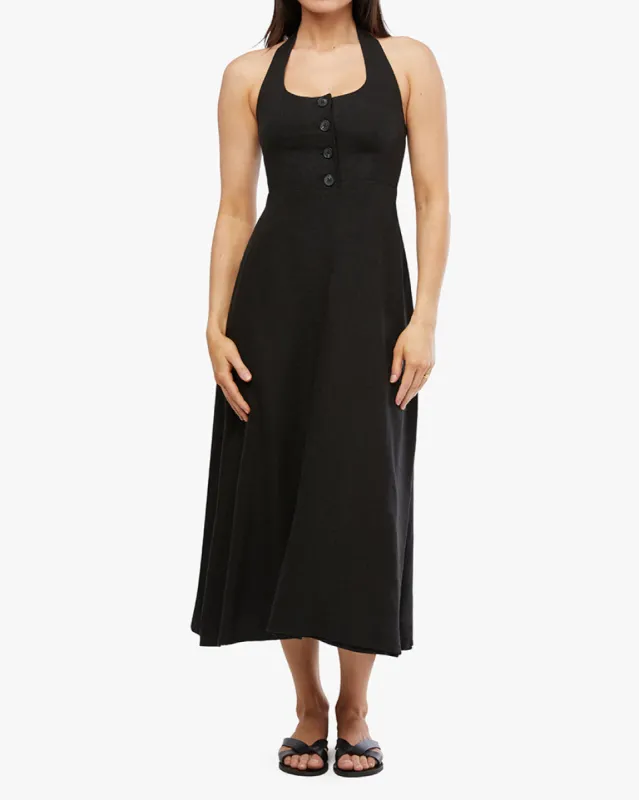 Button Front Maxi Dress sold by WeWoreWhat