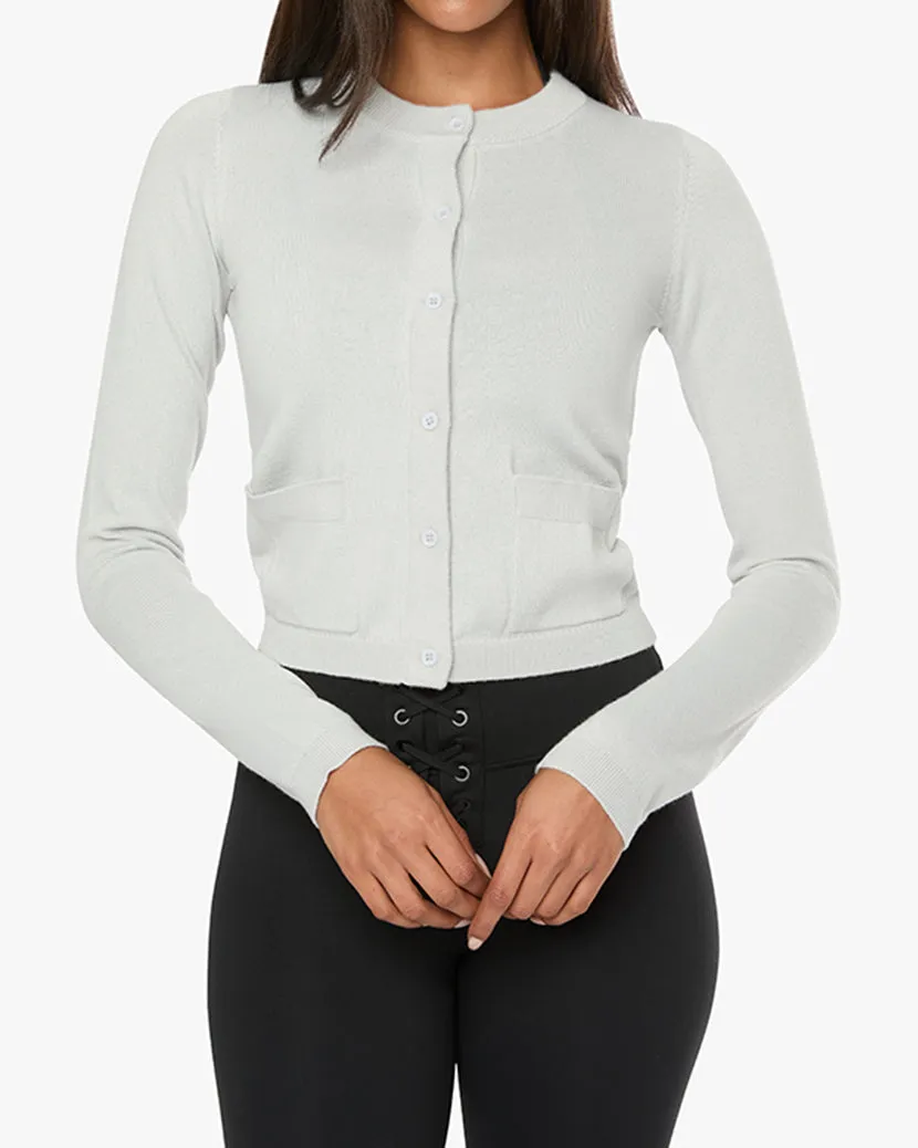 Crewneck Cardigan sold by WeWoreWhat product image thumbnail 3