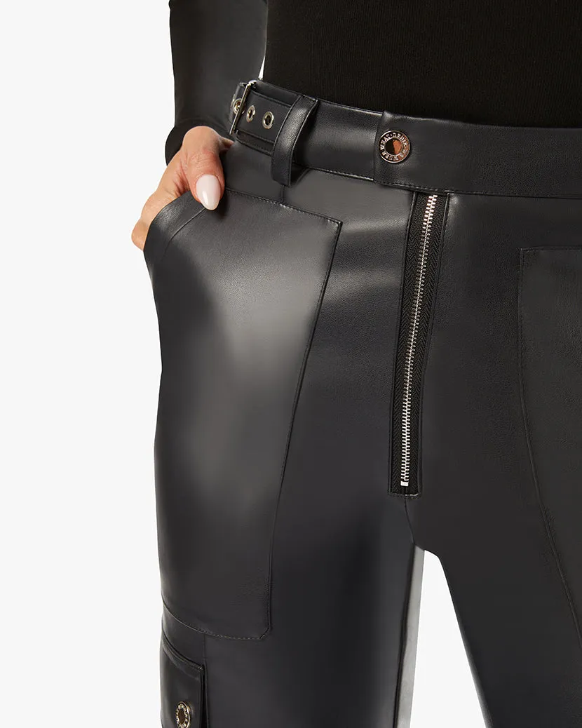 Vegan Leather Cargo Pant sold by WeWoreWhat product image thumbnail 5