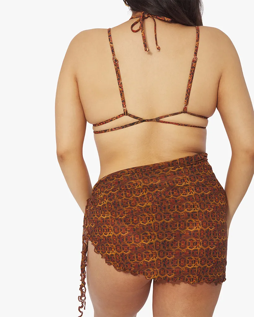 Tortoise Shell Sarong sold by WeWoreWhat product image thumbnail 5