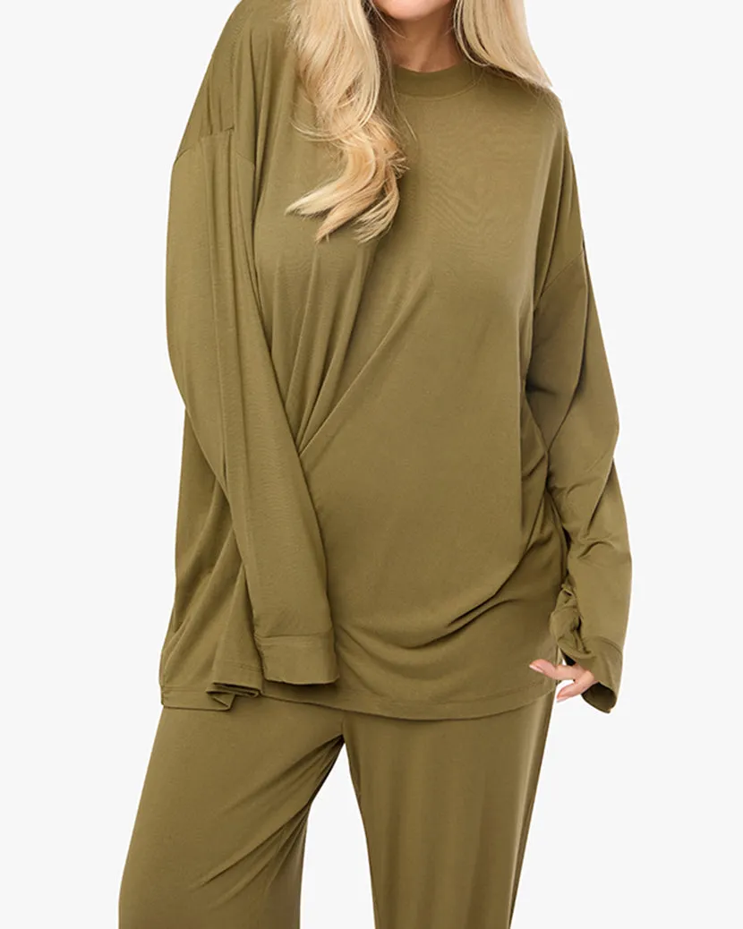 Long Sleeve Oversized Sleep Tee sold by WeWoreWhat