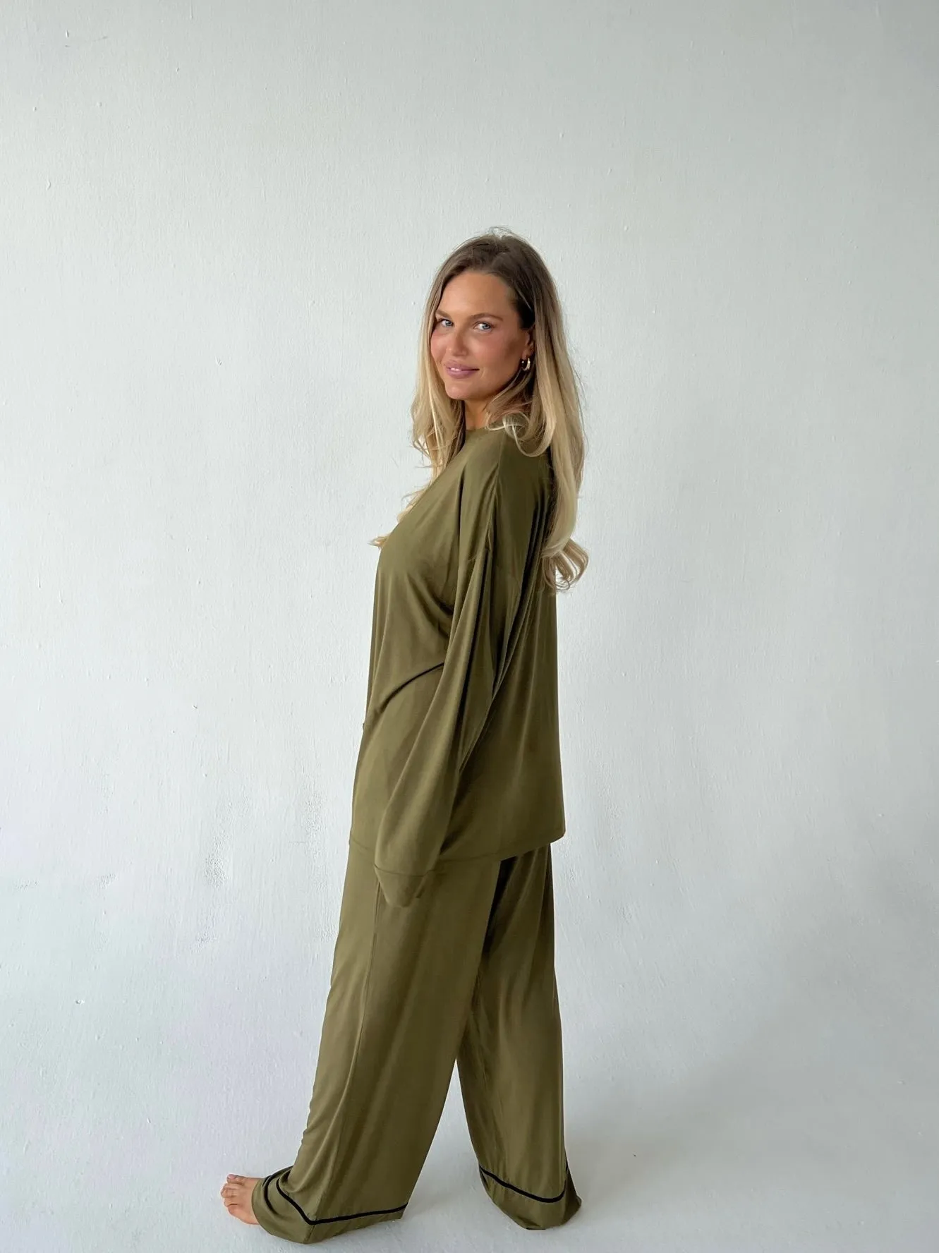 Long Sleeve Oversized Sleep Tee sold by WeWoreWhat product image thumbnail 3