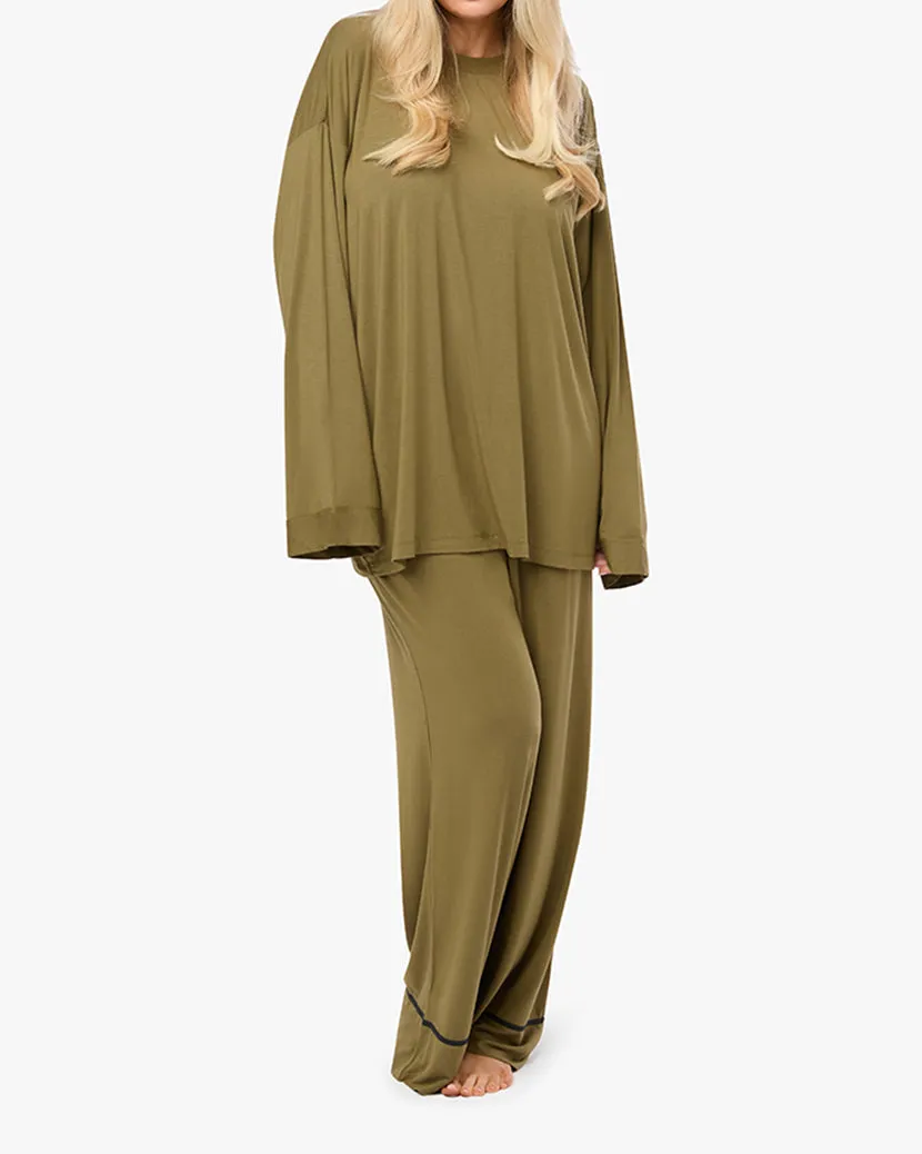 Long Sleeve Oversized Sleep Tee sold by WeWoreWhat product image thumbnail 4