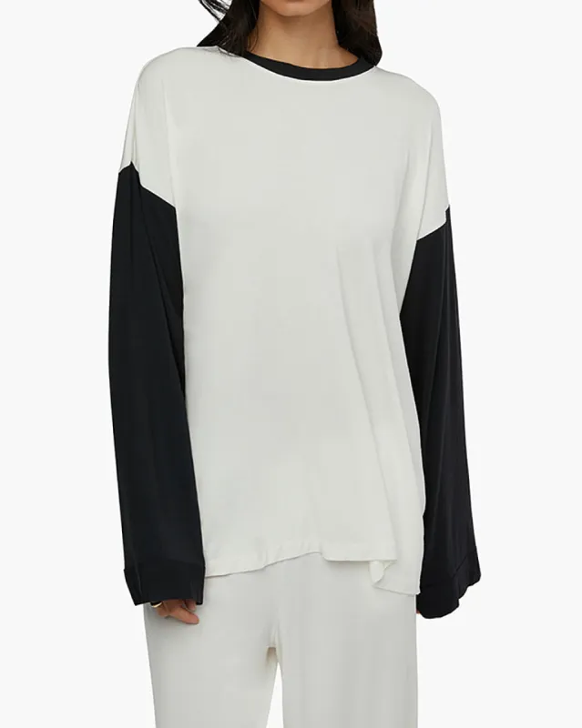 Long Sleeve Oversized Sleep Tee sold by WeWoreWhat