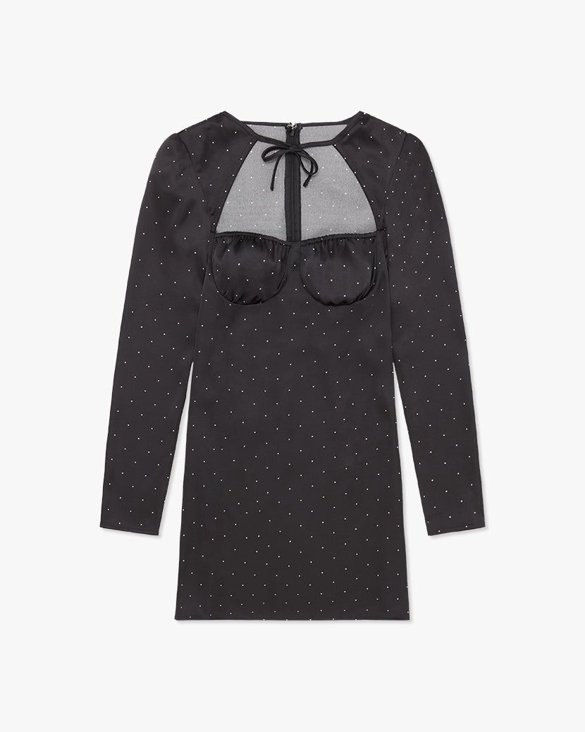 Long Sleeve Polka Dot Mini Dress sold by WeWoreWhat product image thumbnail 2