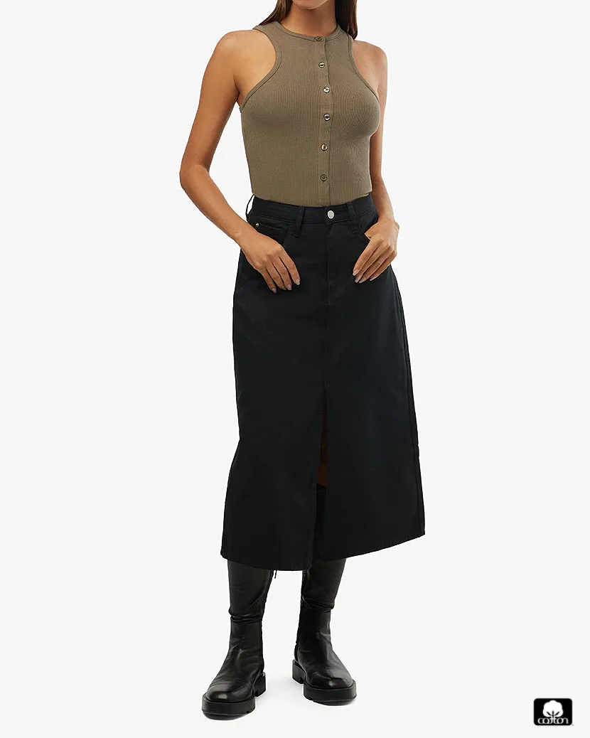 Button Up Tank sold by WeWoreWhat product image thumbnail 3