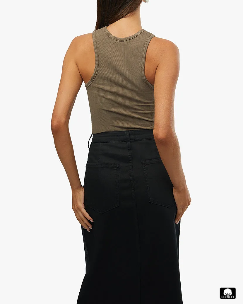 Button Up Tank sold by WeWoreWhat product image thumbnail 5