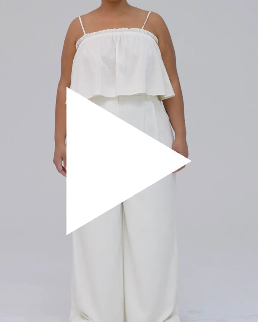 High Rise Pleated Suiting Pant sold by WeWoreWhat product image thumbnail 5