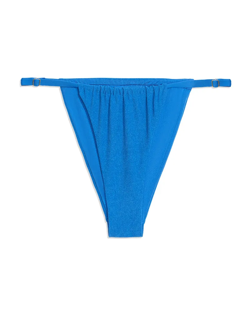 Adjustable Ruched Towel Terry Bikini Bottom sold by WeWoreWhat product image thumbnail 2