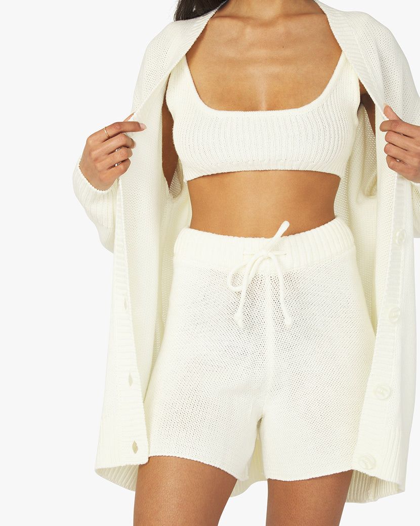 Pull On Chunky Cozy Stitch Sweater Short sold by WeWoreWhat product image thumbnail 3