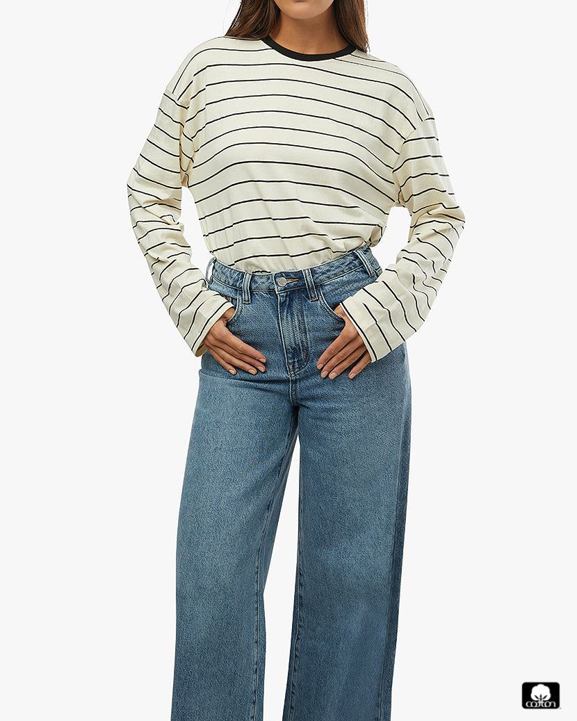 Long Sleeve Boxy Shirt sold by WeWoreWhat