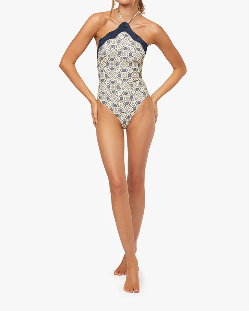 Eyelet Halter One Piece sold by WeWoreWhat product image thumbnail 4