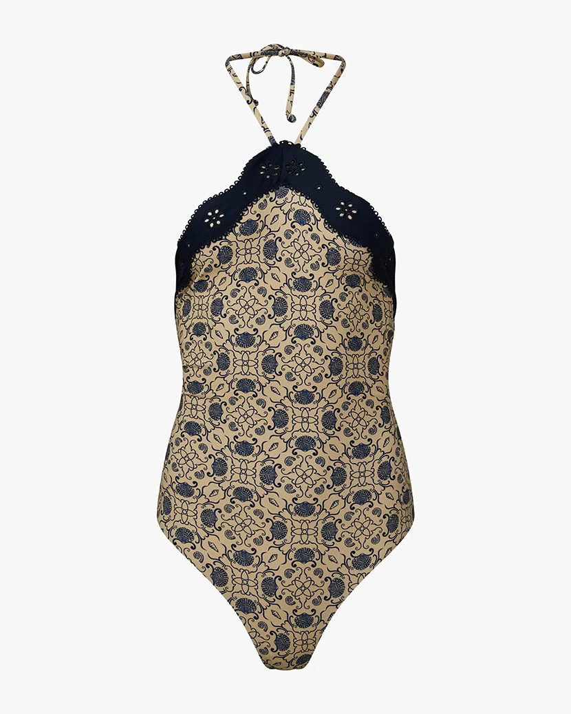 Eyelet Halter One Piece sold by WeWoreWhat product image thumbnail 2