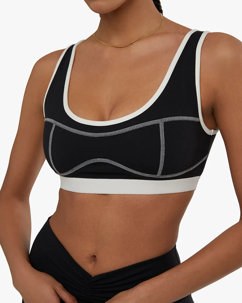 Scoop Neck Silhouette Bra sold by WeWoreWhat product image thumbnail 4