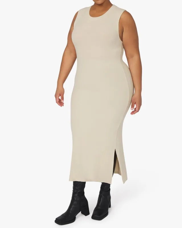 Rib Midi Dress sold by WeWoreWhat