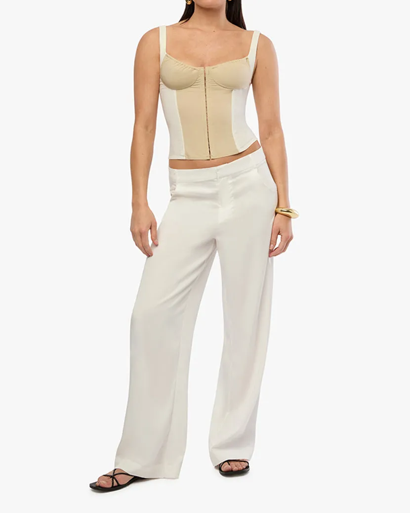 Ruched Cup Scoop Corset sold by WeWoreWhat product image thumbnail 3