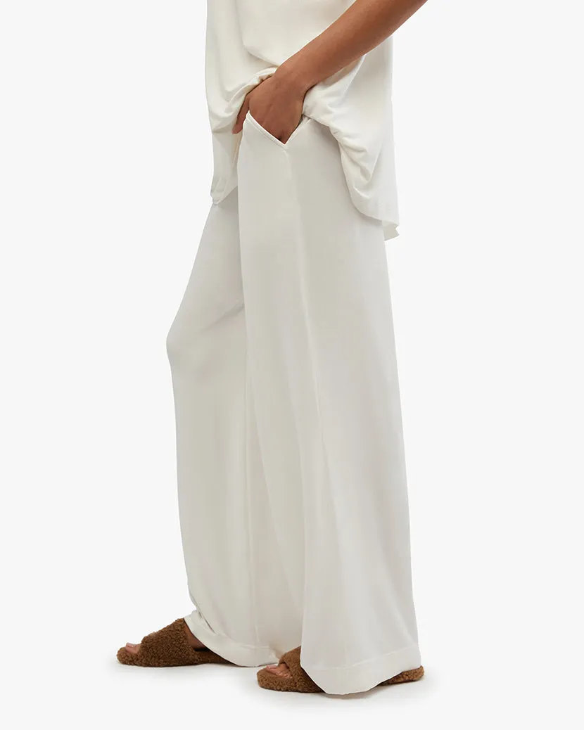 Wide Leg Modal Jersey Pant sold by WeWoreWhat