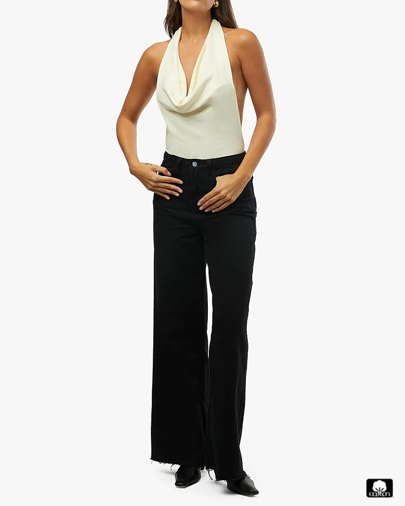 Cowl Halter Bodysuit sold by WeWoreWhat product image thumbnail 5