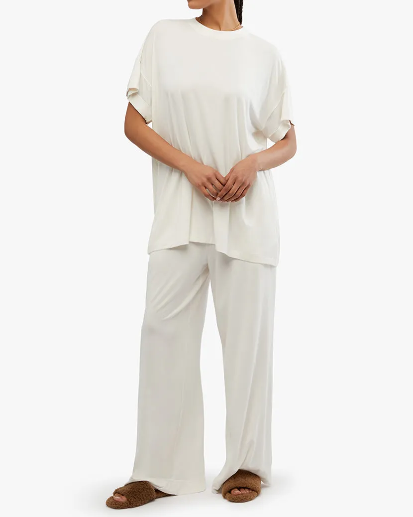 Wide Leg Modal Jersey Pant sold by WeWoreWhat product image thumbnail 3
