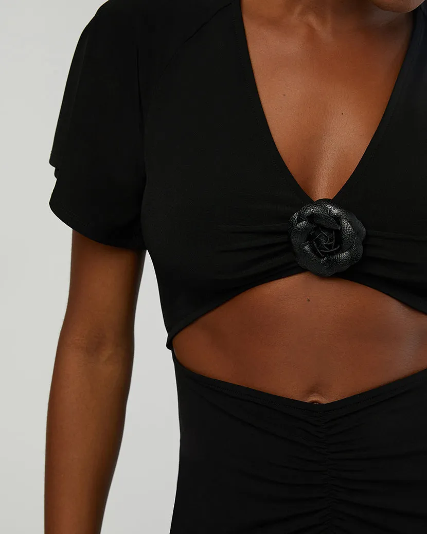 Cut Out Asymmetrical Dress sold by WeWoreWhat product image thumbnail 4