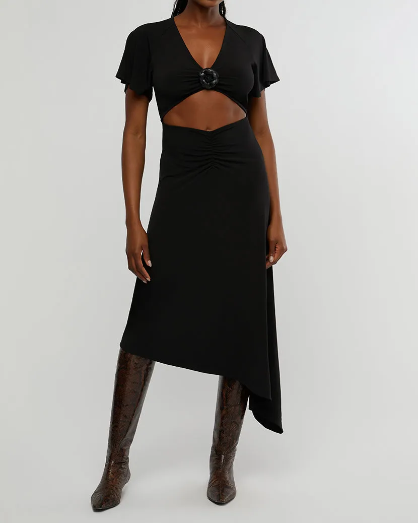 Cut Out Asymmetrical Dress sold by WeWoreWhat