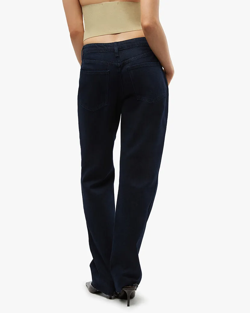 Low Rise Indigo Denim Dad Jean sold by WeWoreWhat product image thumbnail 5