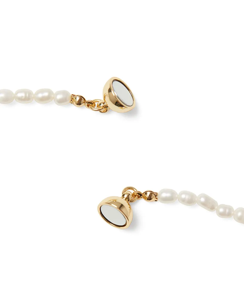 Pearl Drop Necklace With Shell Pendant sold by WeWoreWhat product image thumbnail 3