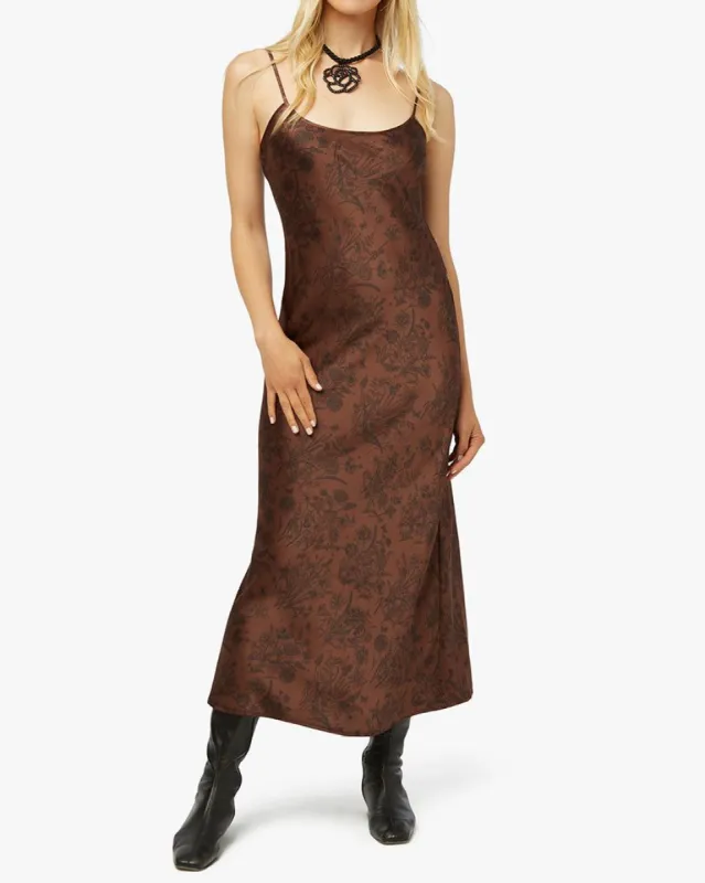 Slip Floral Toile Midi Dress sold by WeWoreWhat