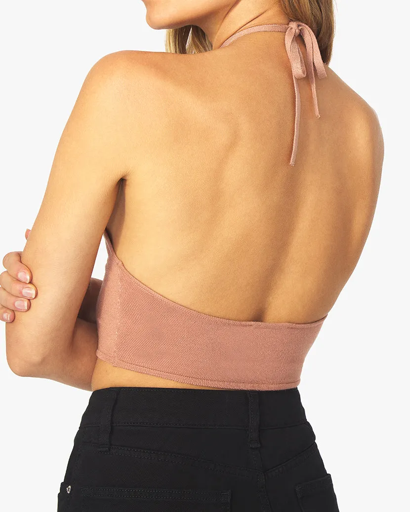 Knit Sweater Halter Top sold by WeWoreWhat product image thumbnail 5
