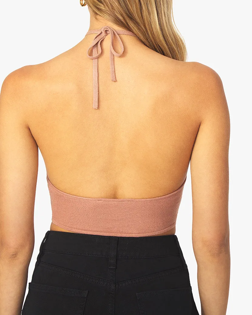 Knit Sweater Halter Top sold by WeWoreWhat product image thumbnail 3