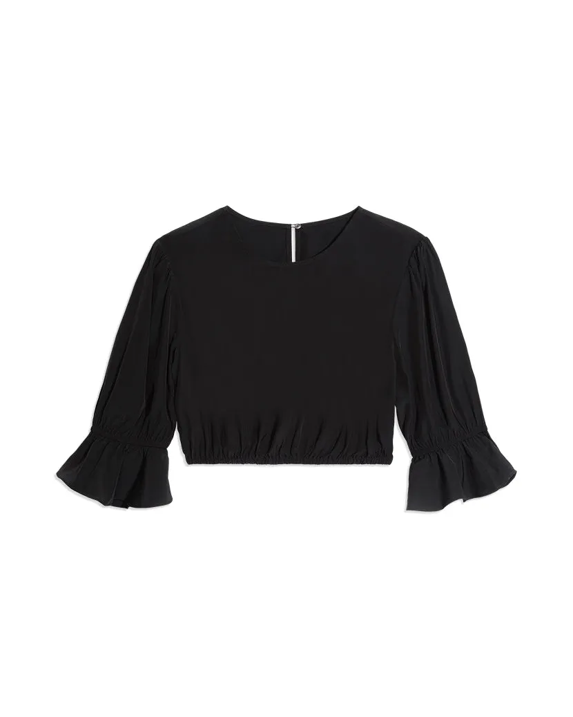 Cropped Poplin Top sold by WeWoreWhat
