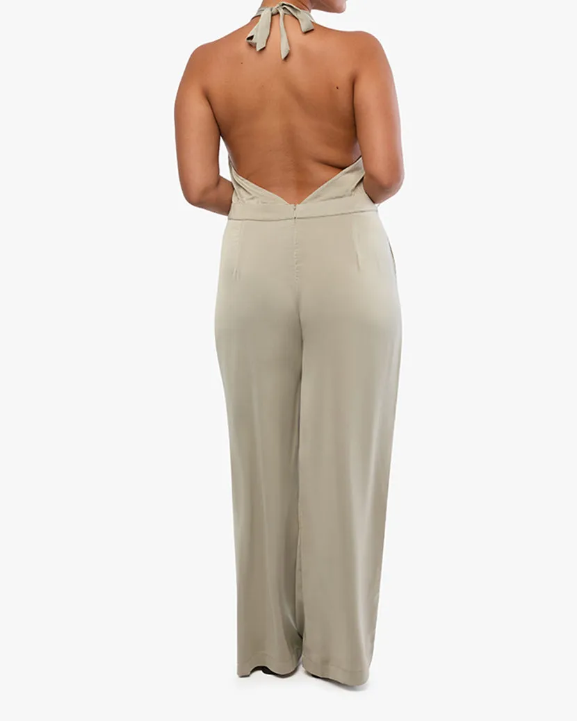 Halter Jumpsuit sold by WeWoreWhat product image thumbnail 5