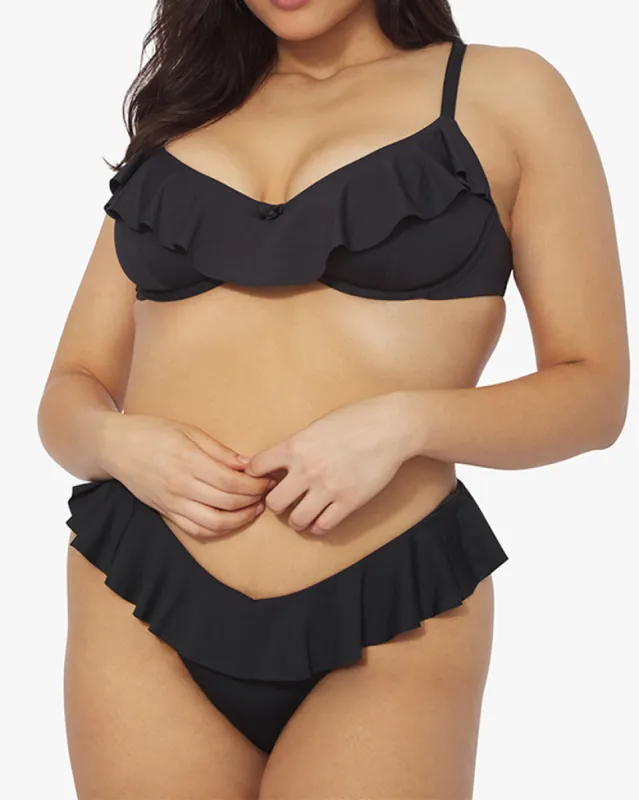 Ruffle Bikini Top sold by WeWoreWhat