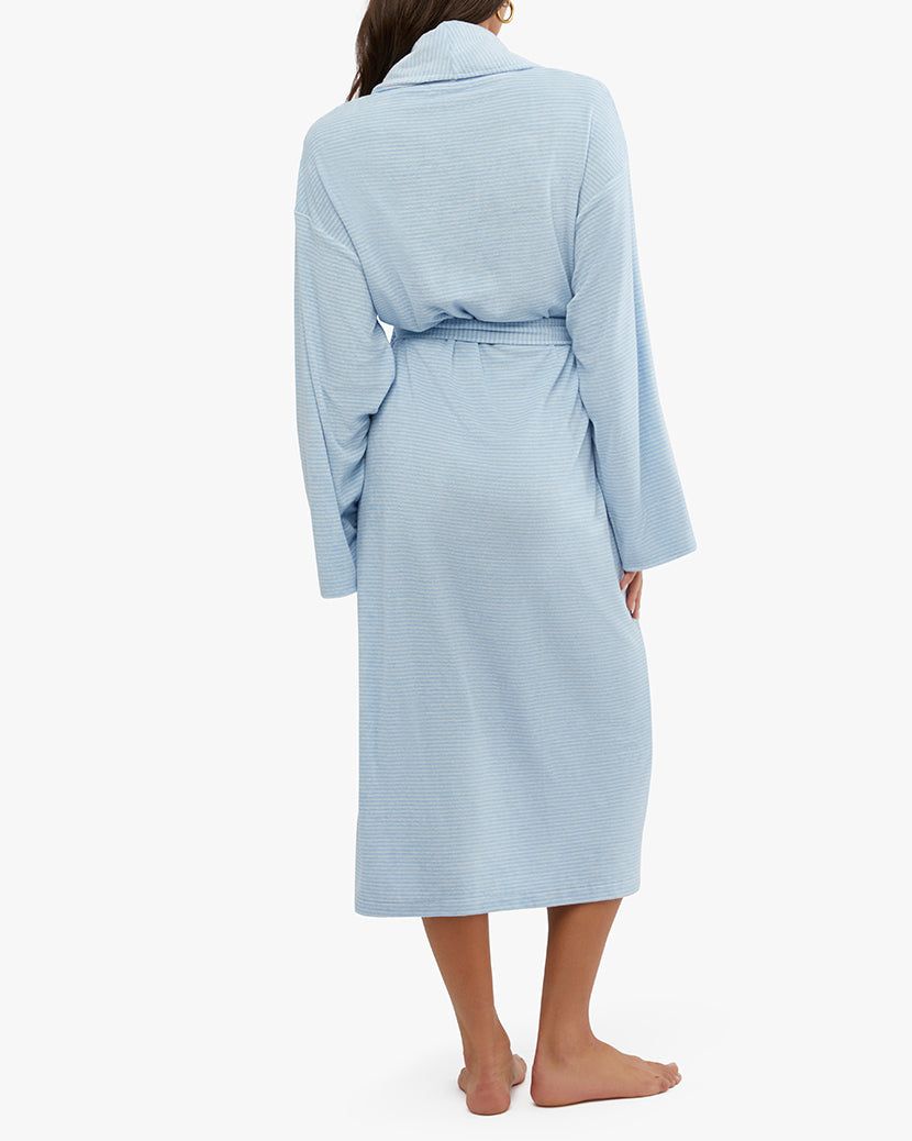 Pinstripe Terry Robe sold by WeWoreWhat product image thumbnail 5