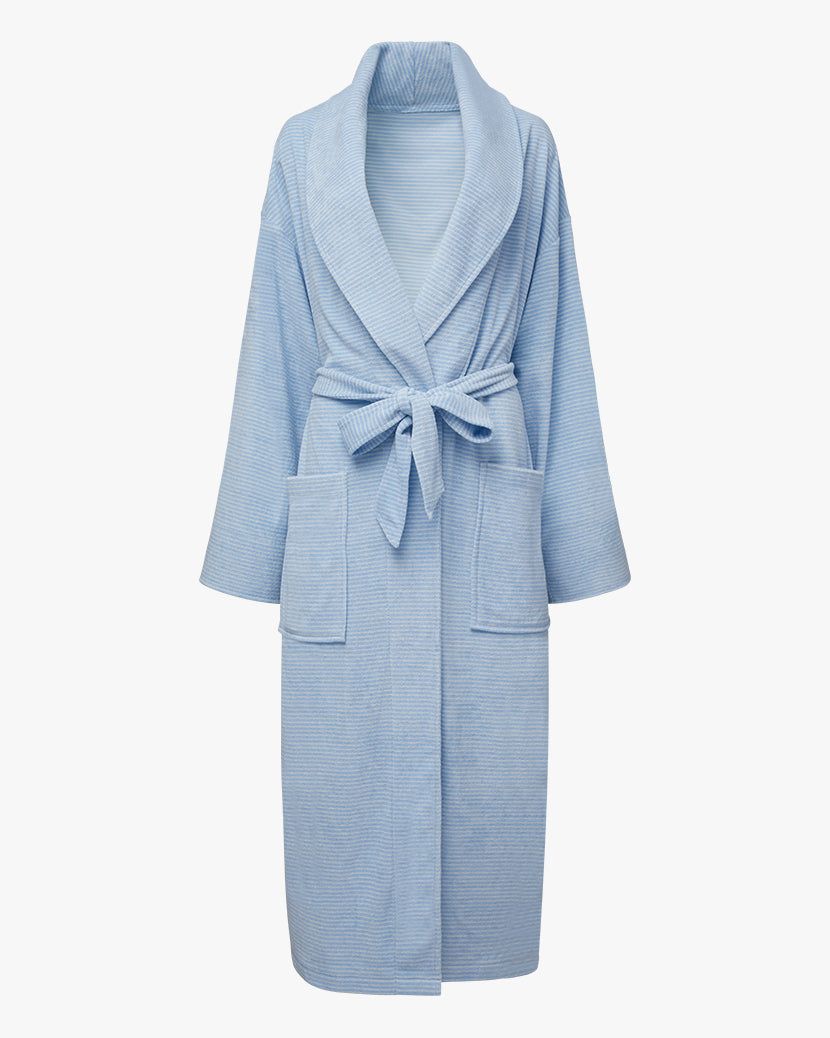 Pinstripe Terry Robe sold by WeWoreWhat product image thumbnail 2